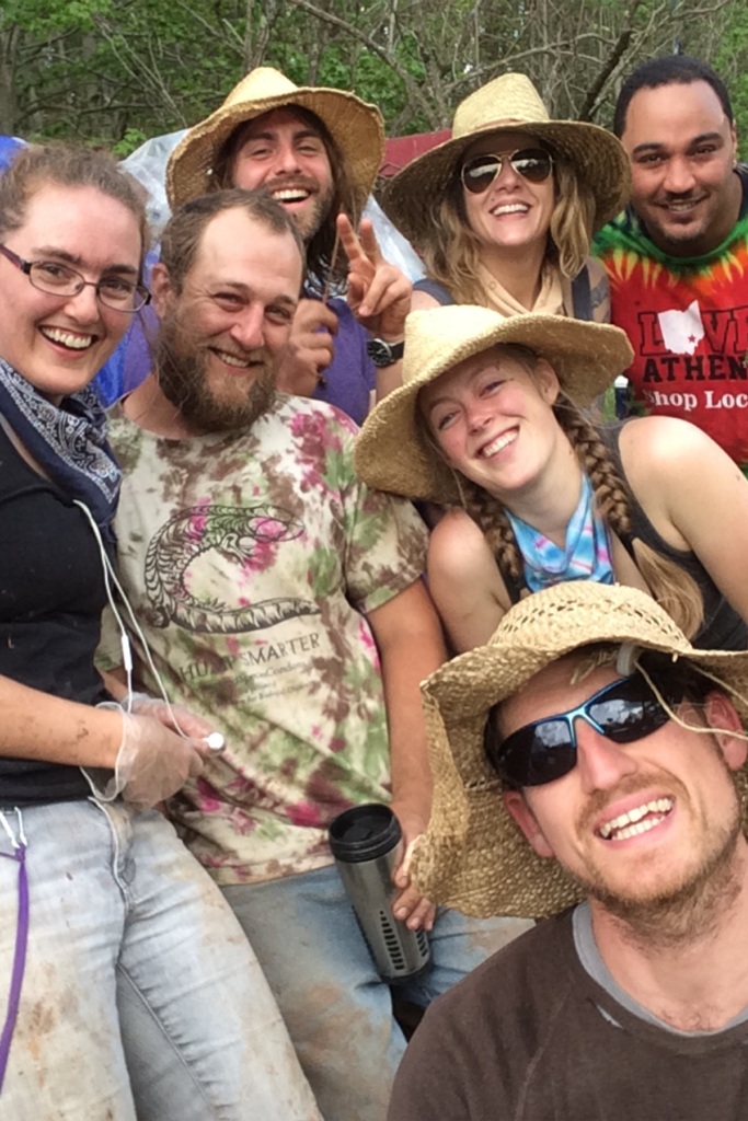 Zero Waste Event Production's Team 2016 at Paradise Music Festival.