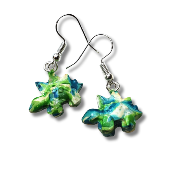 Stegosaurus Earrings