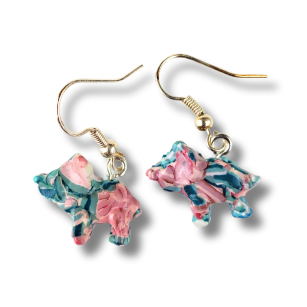 Triceratops Earrings