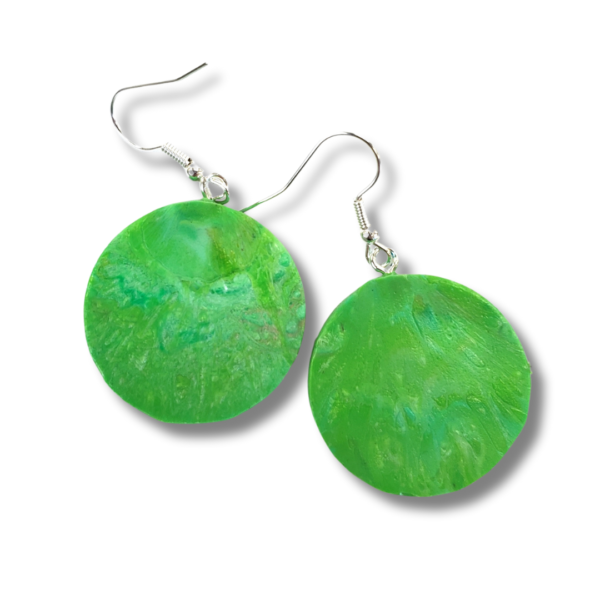 Large Circle Earrings - Image 5