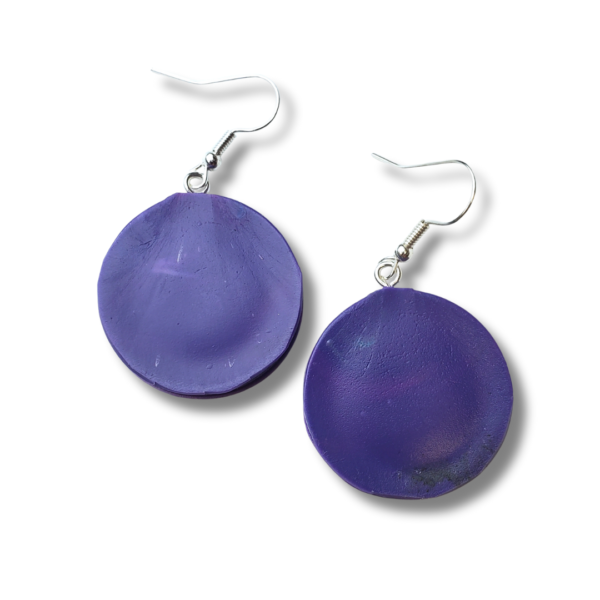 Large Circle Earrings - Image 3