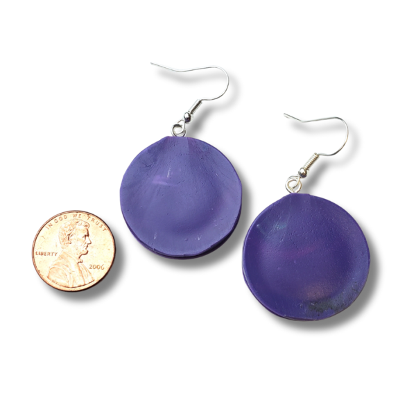 Large Circle Earrings - Image 2