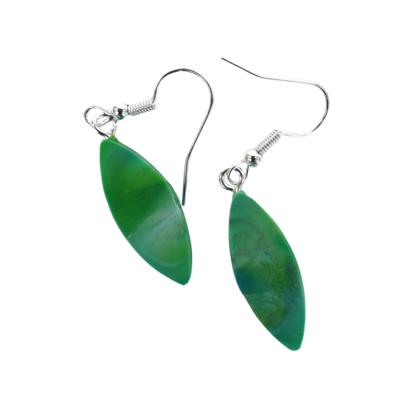 Pointy Ellipse Earrings - Image 3