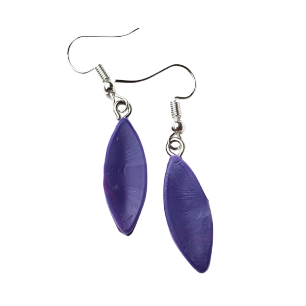 Pointy Ellipse Earrings - Image 2