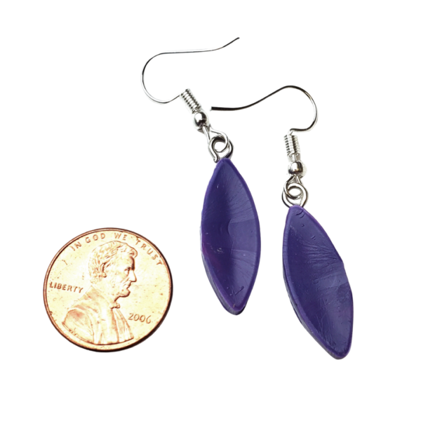 Pointy Ellipse Earrings - Image 5