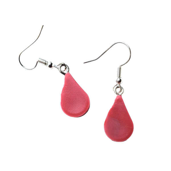 Small Teardrop Earrings - Image 3