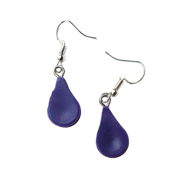 Small Teardrop Earrings - Image 2